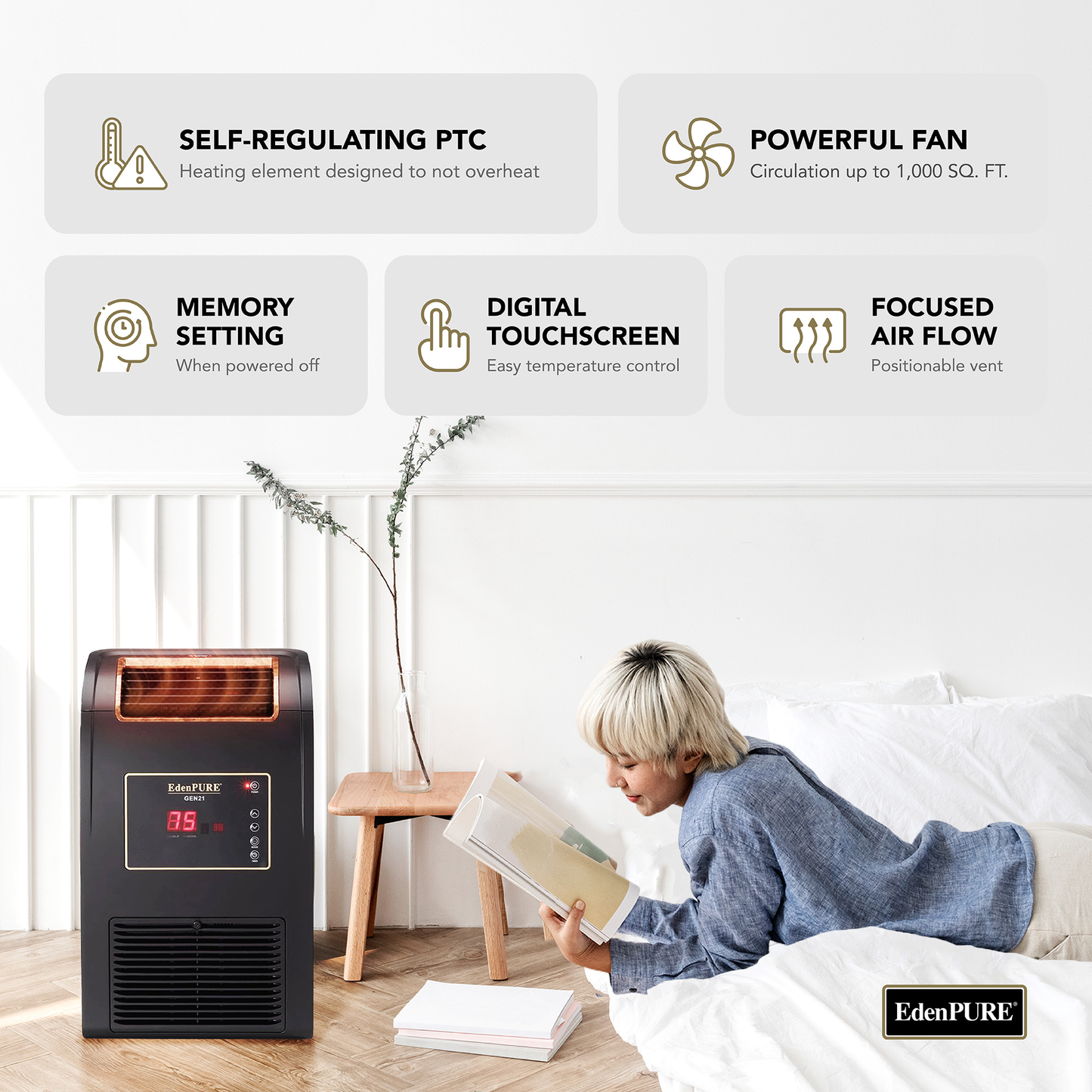 EdenPURE® GEN21 EdenPURE All Season Heater®