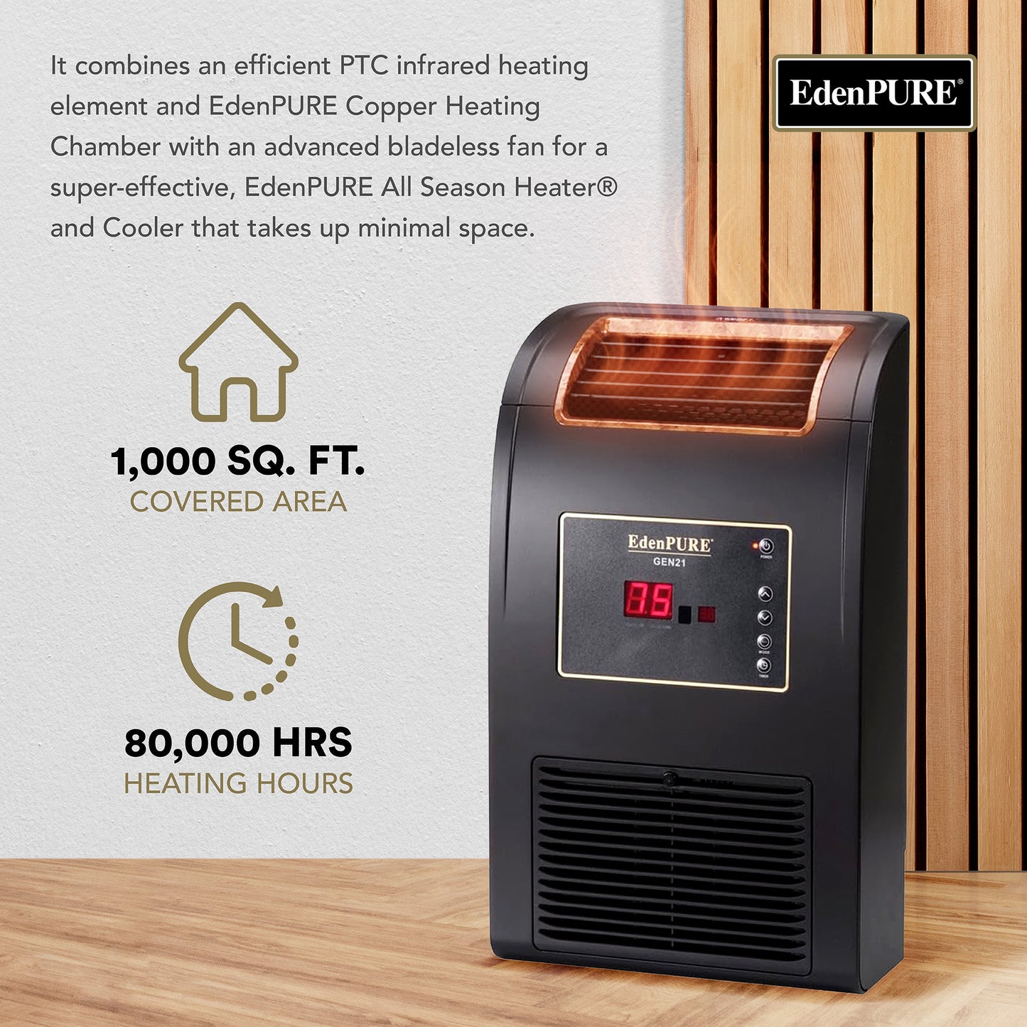 EdenPURE® GEN21 EdenPURE All Season Heater®