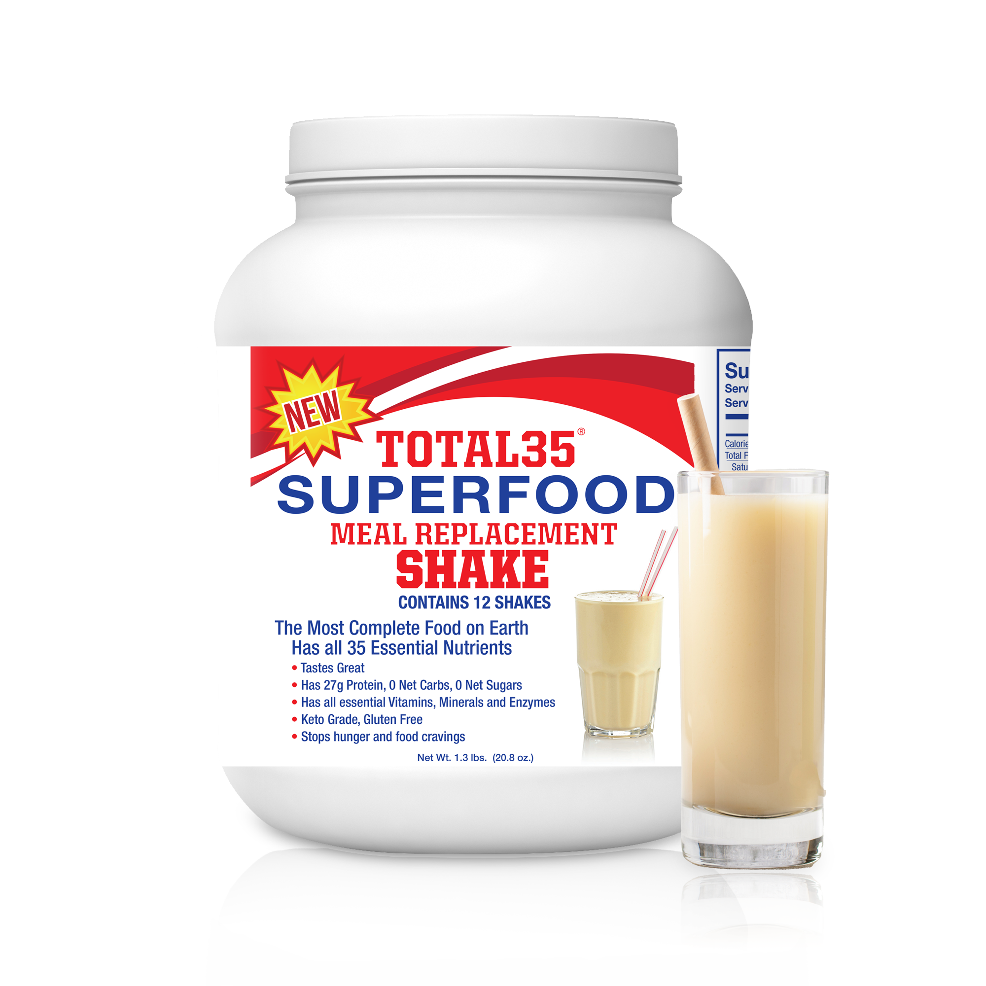 Total35® SuperFood Meal Replacement Shake – Edenpure.com