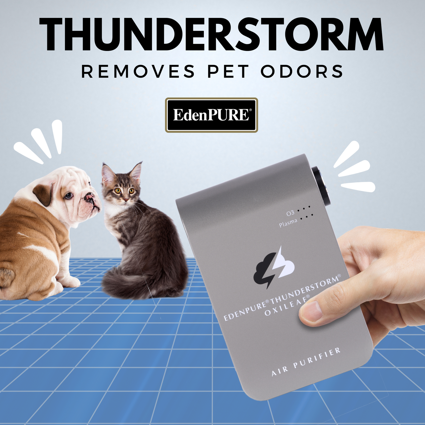 EdenPURE® Thunderstorm® Oxileaf® III Air Purifier