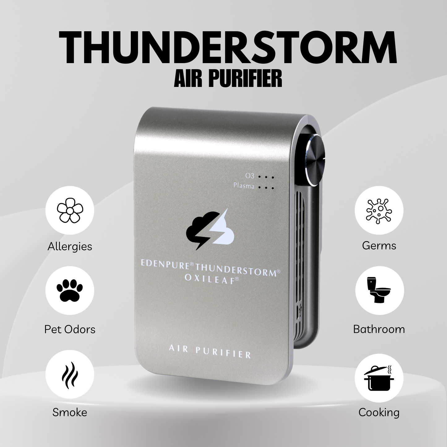 EdenPURE® Thunderstorm® Oxileaf® III Air Purifier