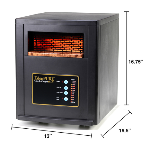 EdenPURE® Classic CopperPLUS™ Infrared Space Heater