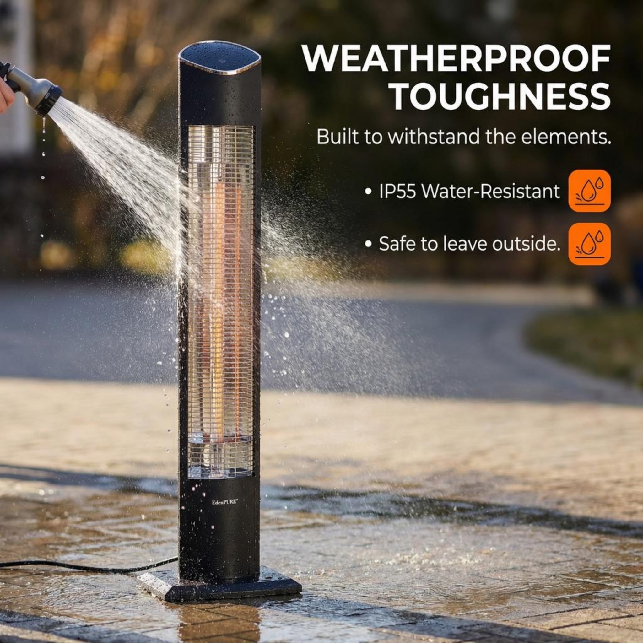 EdenPURE All Season Heater™ Indoor/Outdoor Infrared Tower Heater