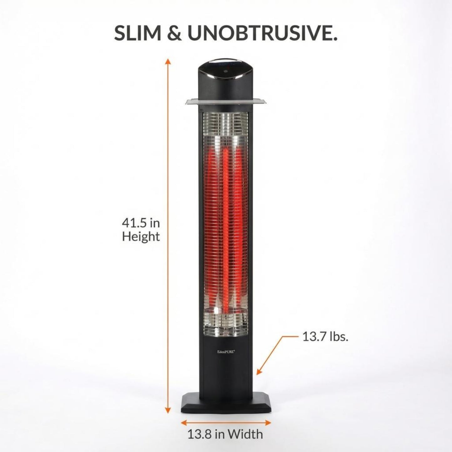 EdenPURE All Season Heater™ Indoor/Outdoor Infrared Tower Heater