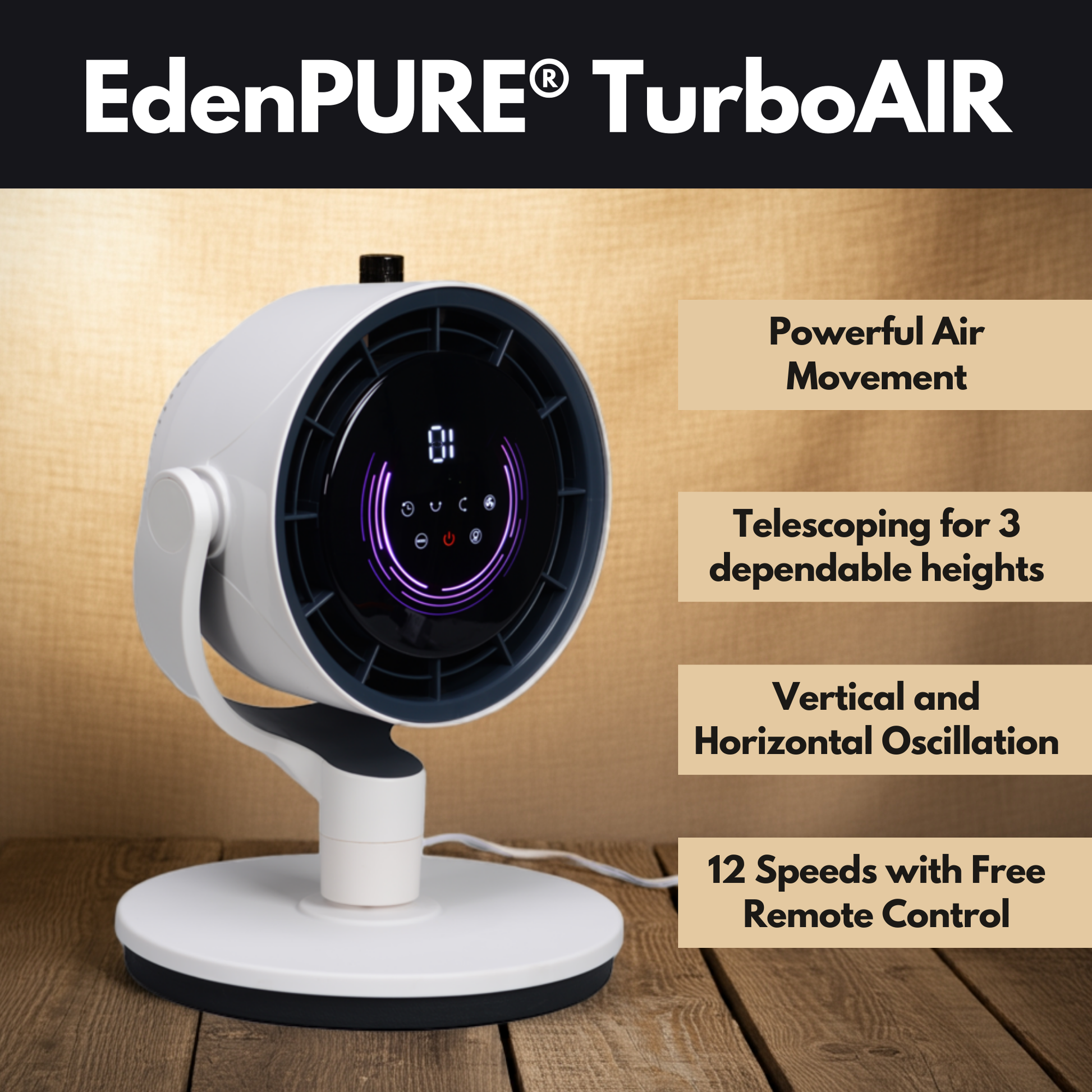 EdenPURE® TurboAIR™ Fan