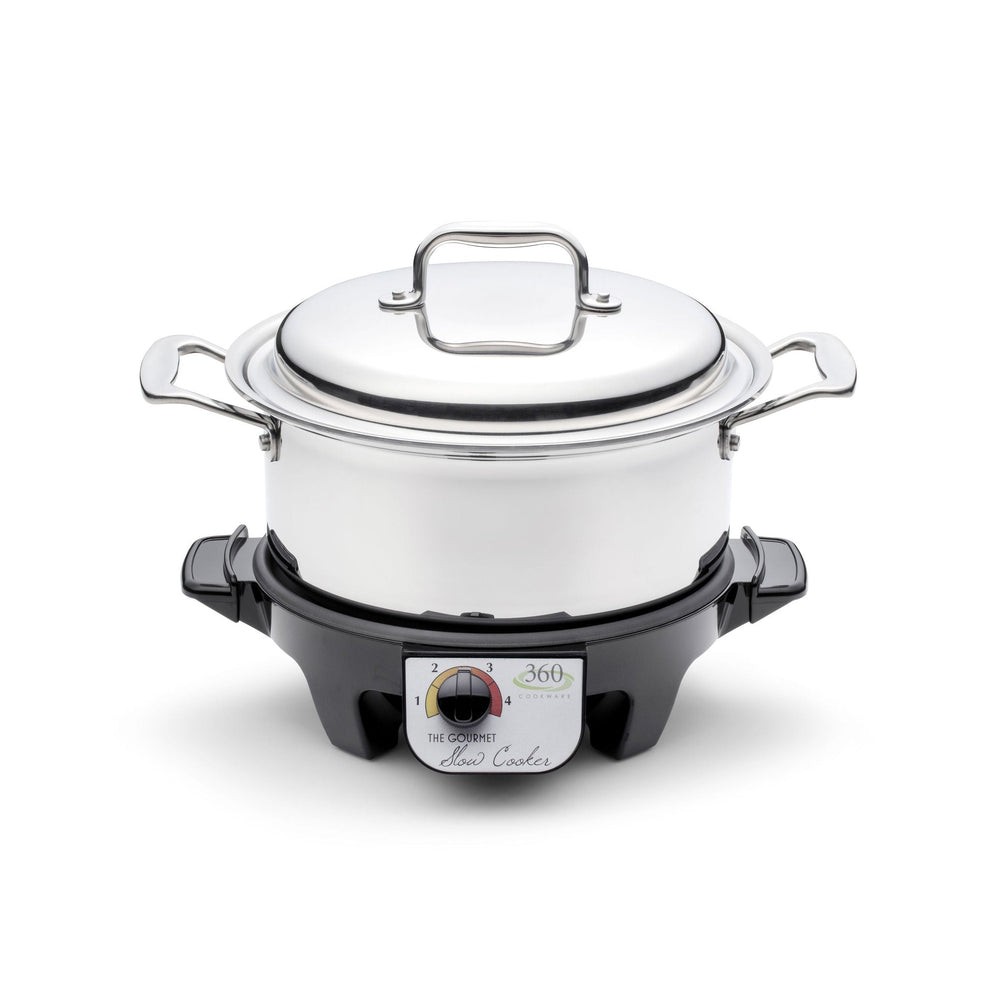 360 Cookware Stainless Steel Slow Cooker Set - 4 quart – Edenpure.com