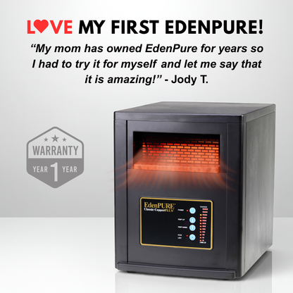EdenPURE® Classic CopperPLUS™ Infrared Space Heater