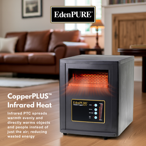 EdenPURE® Classic CopperPLUS™ Infrared Space Heater
