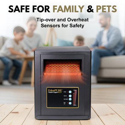 EdenPURE® Classic CopperPLUS™ Infrared Space Heater