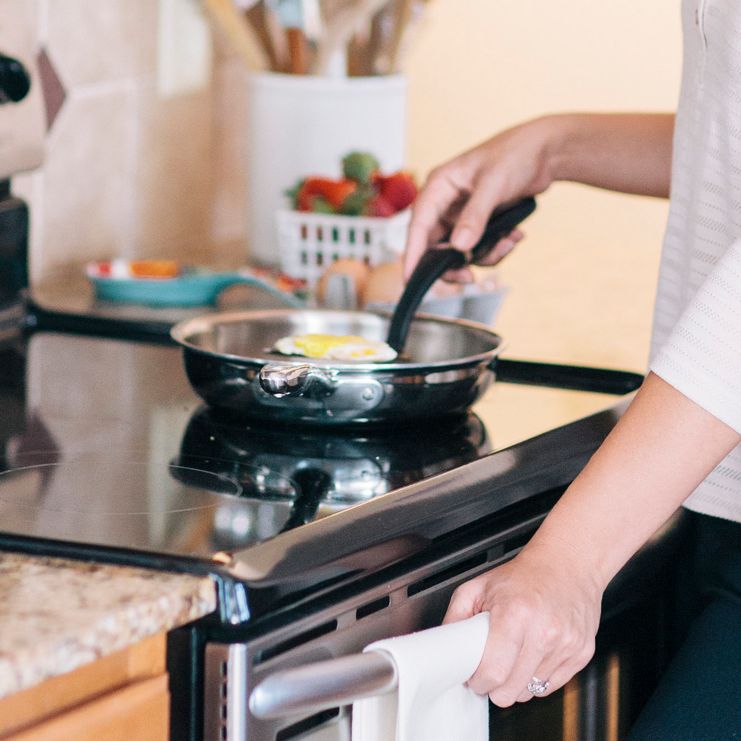 360 Cookware 7 Inch Stainless Steel Fry Pan