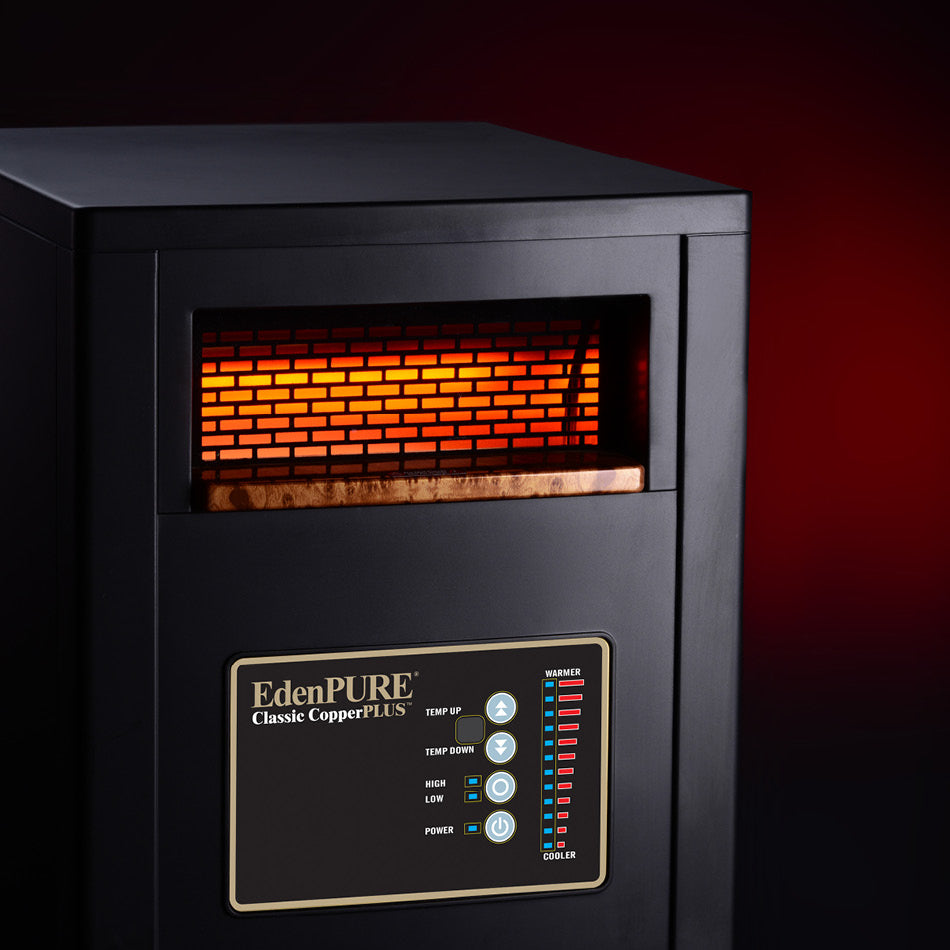 EdenPURE® Classic CopperPLUS Infrared Heater - Refurbished – Edenpure.com