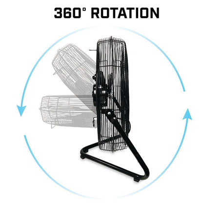 EdenPURE 360 Super Fan 360 degree roatation